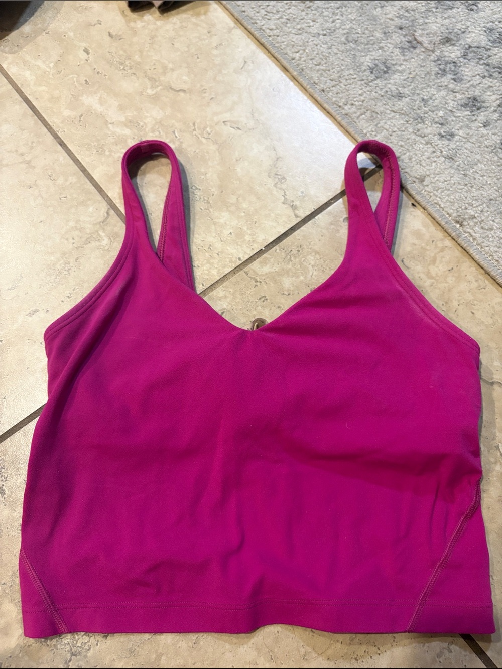 Lululemon Magenta Align Tank